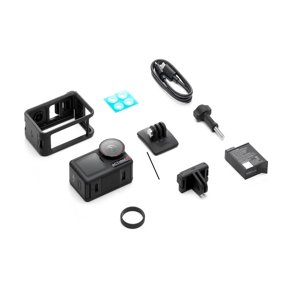 CÂMERA DE AÇÃO DJI OSMO ACTION 5 PRO STANDARD COMBO BR - DJI212