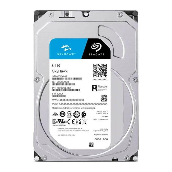 HARD DISK SEAGATE SKYHAWK 6TB SATA III 5400RPM 256MB CACHE 3,5" P/ DVR