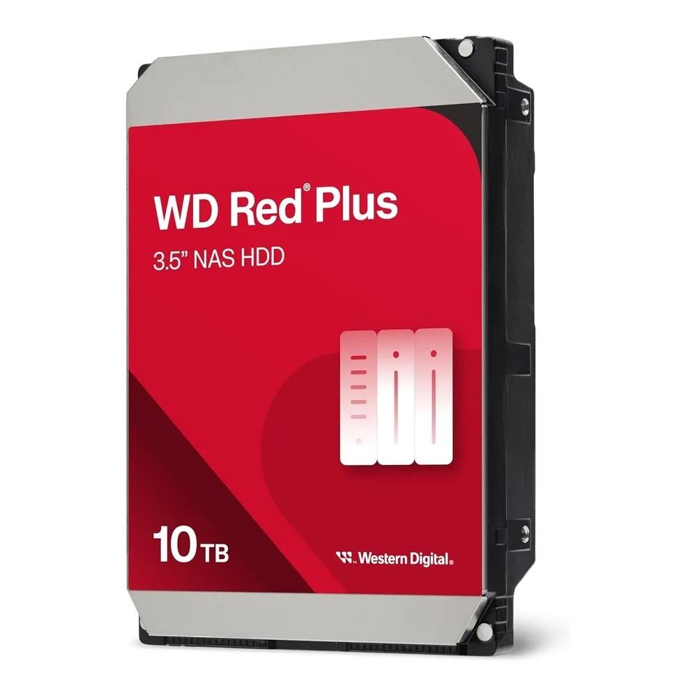 HARD DISK SATA III 10TB 7200RPM 512MB CACHE WD RED PLUS 3,5" P/ NAS