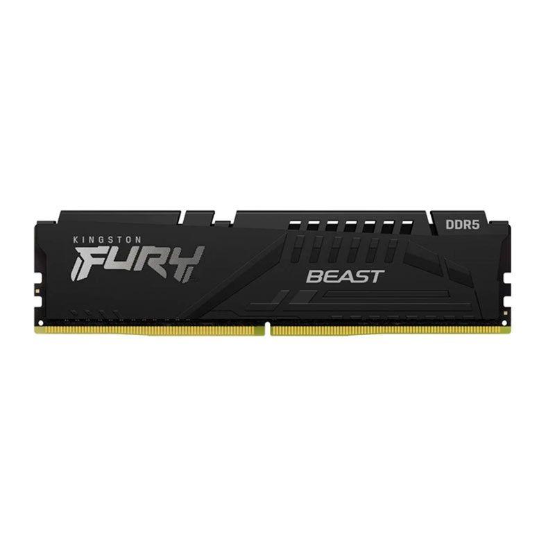 Memória 8GB DDR5 5600MHz CL40 Kingston Fury Beast para Desktop - Preto