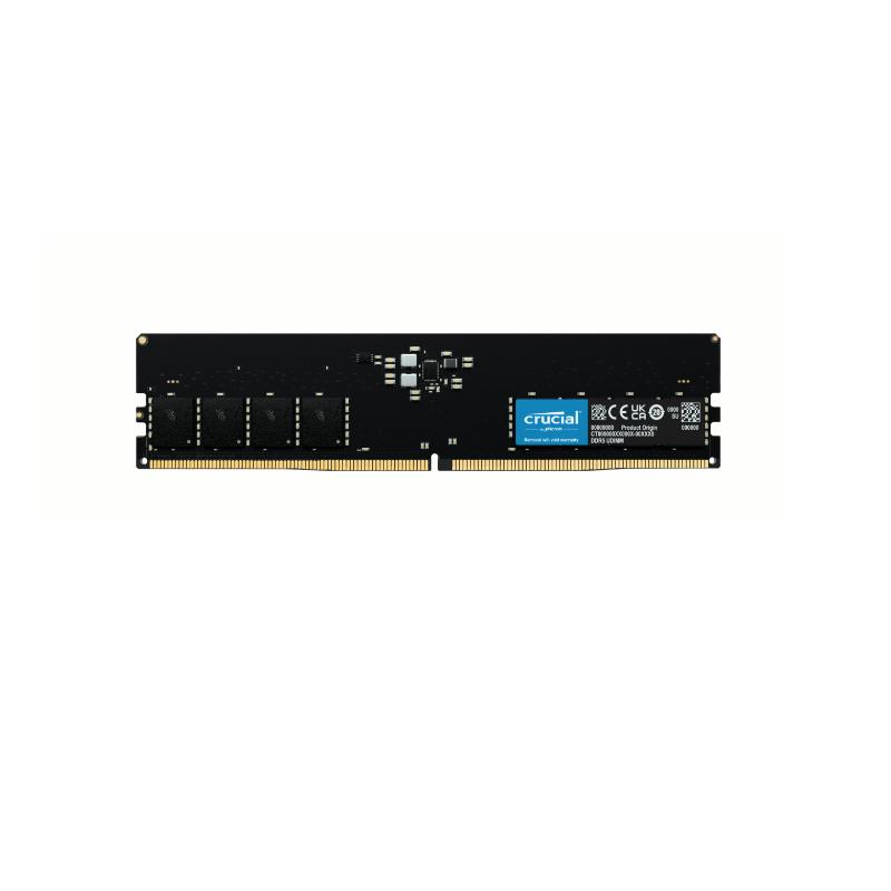 MEMORIA 16GB DDR5 5600MHZ 1.1V CRUCIAL DESKTOP - CT16G56C46U5