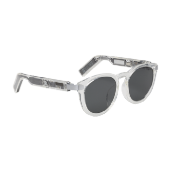 OCULOS DE SOL COM FONE DE OUVIDO JBL SOUNDGEAR FRAMES ROUND, BLUETOOTH 5.2, IP54, PEARL