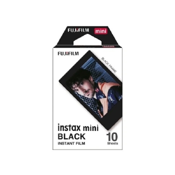 FILME INSTAX MINI BLACK - 10 FOTOS