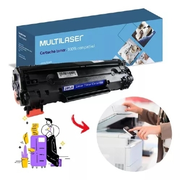 TONER MULTILASER CT85A 1.600PG - (85A) - MULTILASER