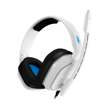 HEADSET GAMER A10 COM FIO, PS4/XBOX ONE/NINTENDO SWITCH/PC  BRANCO/AZUL, ASTRO