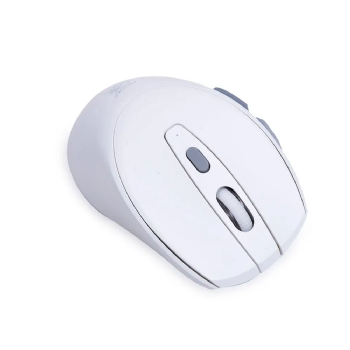 MOUSE SEM FIO MAXPRINT ORIENTE BRANCO, 1600DPI, WIRELESS 2.4 GHZ, ALCANCE 10M, 6 BOTÕES, 60000146