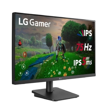 MONITOR LG 23.8 FULL HD, IPS, HDMI, VESA, FREESYNC, PRETO - 24MP400-B