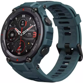 RELOGIO DE PULSO SMARTWATCH AMAZFIT T-REX PRO 1.3" AMOLED - AZUL METALICO