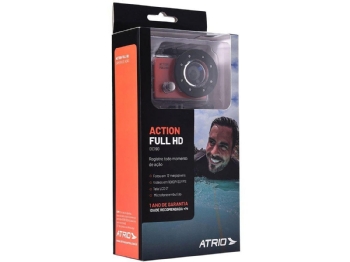CÂMERA DE AÇÃO ACTION FULL HD 1080P- 12MP 30 FPS 450 MAH - DC190 (#)