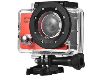 CÂMERA DE AÇÃO ACTION FULL HD 1080P- 12MP 30 FPS 450 MAH - DC190 (#)