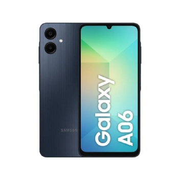 SMARTPHONE SAMSUNG GALAXY A06 4G, TELA DE 6.7", 128GB, 4GB DE RAM, BATERIA 5000MAH, AZUL ESCURO
