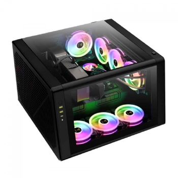 GABINETE GAMER ATX GAMDIAS NESO P1 B. FULL TOWER, VIDRO TEMPERADO, S/ FANS - PRETO