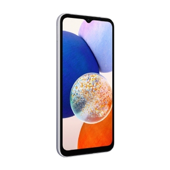 SMARTPHONE SAMSUNG GALAXY A14 5G PRATA, 128GB, 4GB RAM, TELA 6.6", CAMERA TRIPLA 50MP