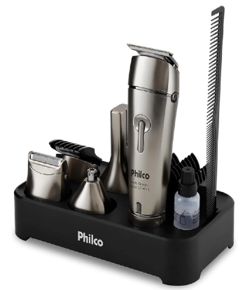 APARADOR DE PELOS PHILCO MULTI GROOM AQUA 12 EM 1 PAP03