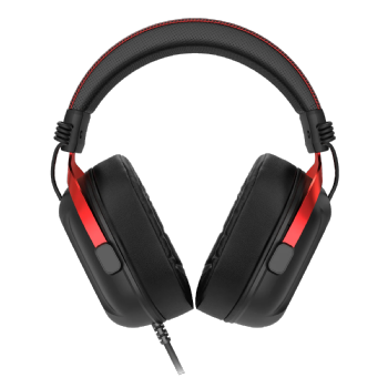 HEADSET GAMER REDRAGON CYBILL H312, RGB, USB, SOM SURROUND 7.1 VIRTUAL, MIC REMOVÍVEL - PRETO