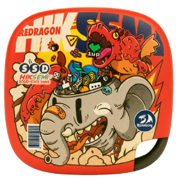 SSD EXTERNO 512GB REDRAGON X HIKSEMI ELEFANTE USB TIPO-C 3.0