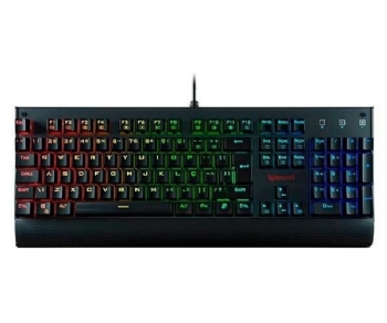 TECLADO GAMER MECANICO REDRAGON KALA RGB, SWITCH RED, ABNT2 - PRETO
