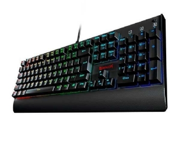 TECLADO GAMER MECANICO REDRAGON KALA RGB, SWITCH RED, ABNT2 - PRETO