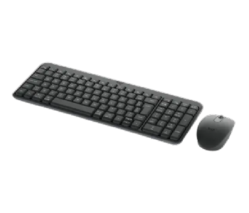 TECLADO E MOUSE SEM FIO BLUETOOTH LOGITECH MK250, PILHAS INCLUSAS E LAYOUT ABNT2, CINZA