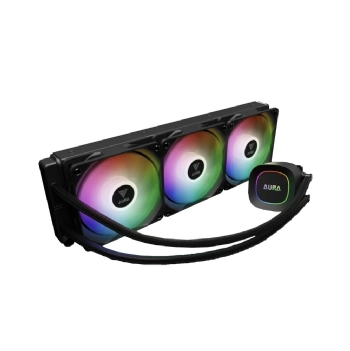 WATER COOLER GAMDIAS AURA GL360, 360MM, ARGB, INTEL/AMD, PRETO