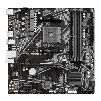 PLACA MAE AM4 GIGABYTE B550M K ULTRA DURABLE, DDR4, MATX, DISPLAY PORT/HDMI, USB 3.0