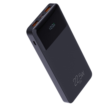 CARREGADOR PORTÁTIL UNIVERSAL ELG, 10200MAH, 2 USB-A, USB-C, PRETO, C/ DISPLAY INDICADOR, PB102BK
