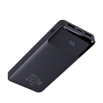 CARREGADOR PORTÁTIL UNIVERSAL ELG, 10200MAH, 2 USB-A, USB-C, PRETO, C/ DISPLAY INDICADOR, PB102BK