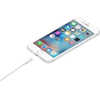 CABO DE LIGHTNING PARA USB COM 1M DE COMPRIMENTO BRANCO APPLE - MUQW3AM/A