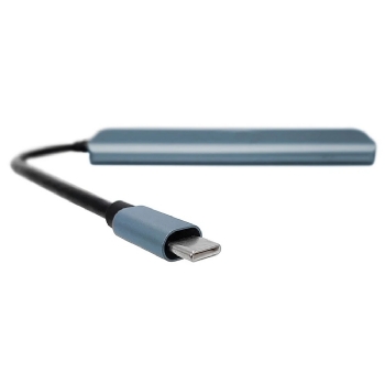 HUB 7 EM 1 USB-C GV CABOS, HDMI 4K, USB 3.0, 2X USB 2.0, USB-C PD 87W, CARTAO TF/SD, HUB.38501