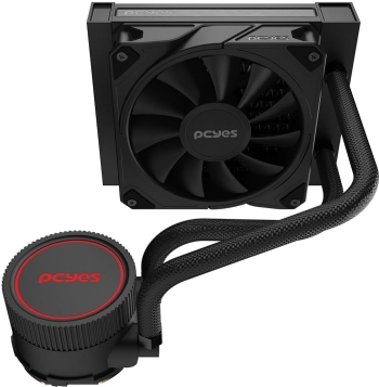 WATER COOLER PCYES SANGUE FRIO 3 BLACK VULCAN 120MM TDP 200W