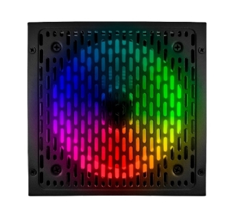FONTE RGB BRX RAINBOW 650W 80 PLUS BIVOLT AUTOMÁTICA PFC ATIVO