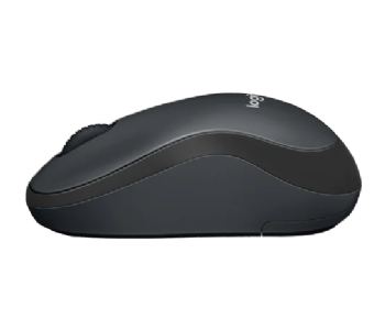 MOUSE SEM FIO LOGITECH M220 SILENT, CLIQUE SILENCIOSO, 3 BOTOES,  PRETO - 910-007482