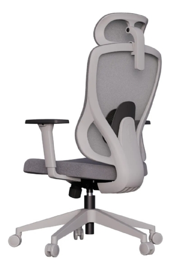CADEIRA DE ESCRITORIO ERGONIMICA ELEMENTS SARIN CINZA