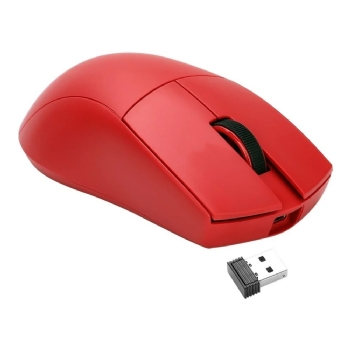 MOUSE GAMER SEM FIO REDRAGON KING PRO WORLD OF WARCRAFT HORDA 26000DPI WIRELESS/BLUETOOTH - VERMELHO