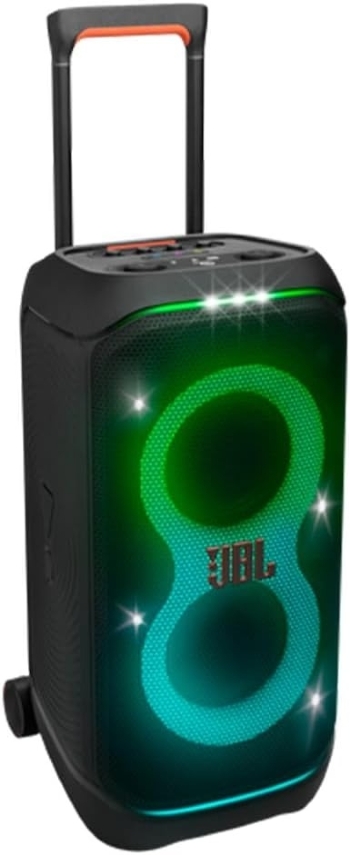 CAIXA DE SOM JBL PARTYBOX STAGE 320, BLUETOOTH, 240W, ATÉ 18H DE DEPRODUCAO, RESISTENTE A AGUA,PRETO