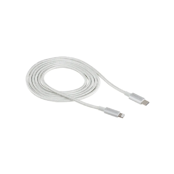CABO USB-C LIGHTNING 1,5M NYLON BRANCO EUCL 15NB  INTELBRAS