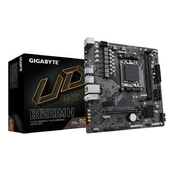 PLACA MAE AM5 GIGABYTE B650M H, 2X DDR5, MATX, DP/HDMI, RYZEN 7000/8000/9000
