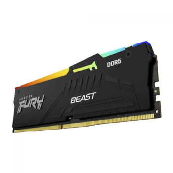 MEMORIA 16GB DDR5 5600MHZ FURY BEAST RGB 1,25V 1RX8 288 PINOS P/ DESKTOP