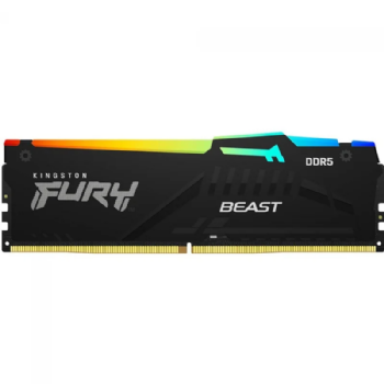 MEMORIA 16GB DDR5 5600MHZ FURY BEAST RGB 1,25V 1RX8 288 PINOS P/ DESKTOP