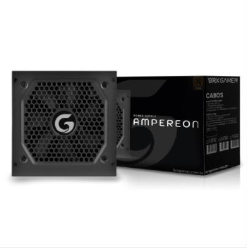 FONTE BRX GAMER AMPEREON, 650W, 80PLUS, PFC ATIVO, B-GM650