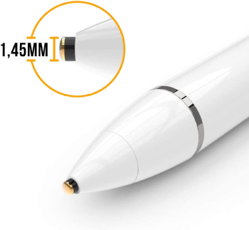 CANETA TOUCH CAPACITIVA RECARREGÁVEL P/ TABLET E SMARTPHONE ANDROID