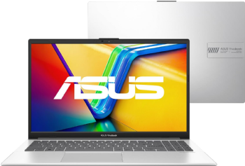 NOTEBOOK ASUS VIVOBOOK GO 15, I3-N305, 4GB, 256GB SSD, WINDOWS 11 HOME, 15,6 LED FHD - PRATA