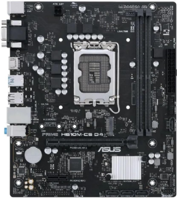 PLACA MAE ASUS PRIME H610M-CS D4, CHIPSET H610, LGA 1700, MATX, DDR4, HDMI/VGA, PCIE 4.0, M.2