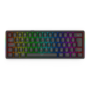 TECLADO GAMER MECANICO REDRAGON AKALI RGB SWITCH MARROM - K642-RGB