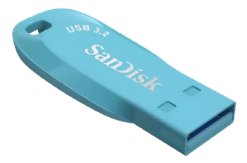 PEN DRIVE 64GB USB 3.2 ULTRA SHIFT SANDISK - AZUL