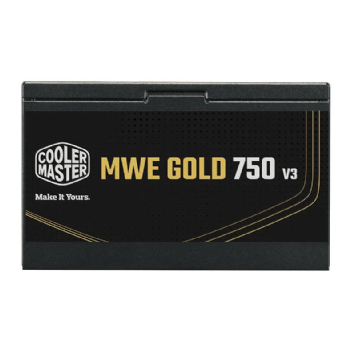 FONTE COOLER MASTER ATX 3.1 750W MWE GOLD 750 V3 PFC ATIVO 80 PLUS GOLD C/ CABO DE FORÇA