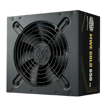 FONTE COOLER MASTER ATX 3.1 650W MWE GOLD 650 V3 PFC ATIVO 80 PLUS GOLD C/ CABO DE FORÇA GARANTIA 5
