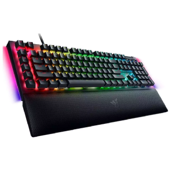 TECLADO GAMER MECÂNICO RGB RAZER BLACKWIDOW V4 GREEN SWITCH – RZ03-04690200