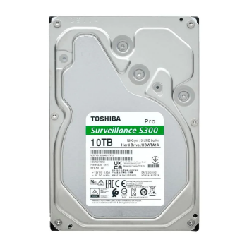 HARD DISK SATA III 10TB 7200RPM 512MB SURVEILLANCE - TOSHIBA