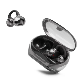 FONE DE OUVIDO JBL SOUNDGEAR CLIPS PRETO, BLUETOOTH  5.3, RESISTENTE A AGUA IP54 - JBLSNDGEARCLBLKB2